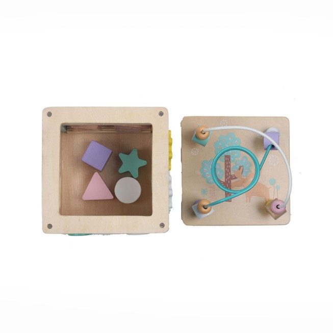 Multifunctional cube educational toy