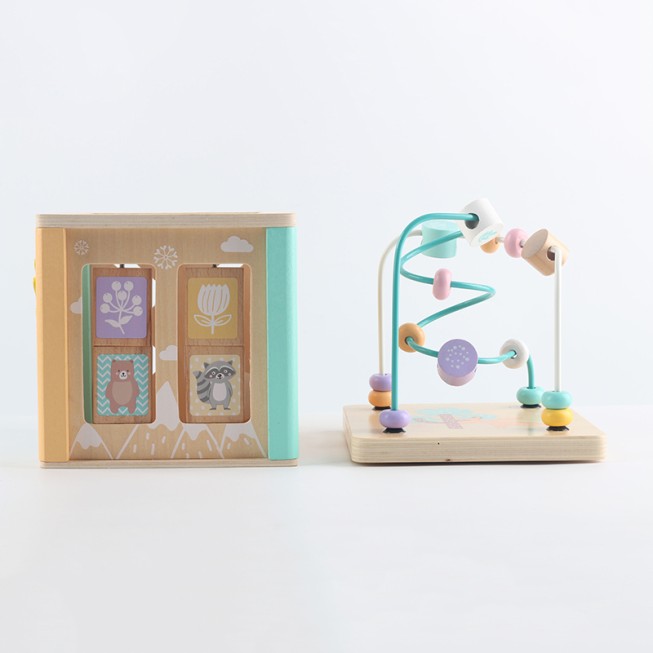 Multifunctional cube educational toy