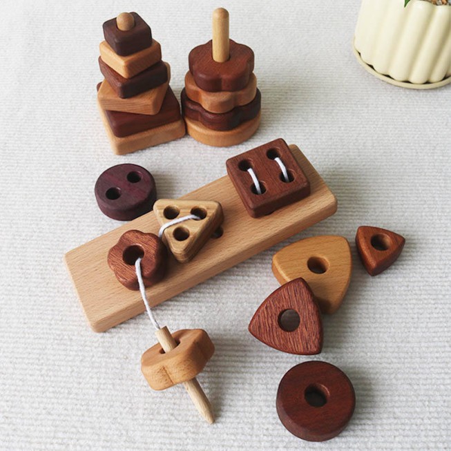 High-quality geometric shape matching puzzle toy