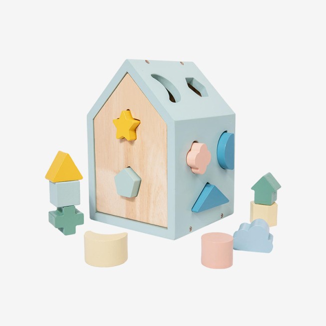 Shape recognition matching puzzle toy
