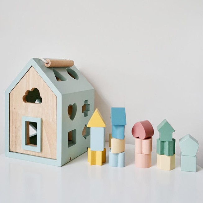 Shape recognition matching puzzle toy