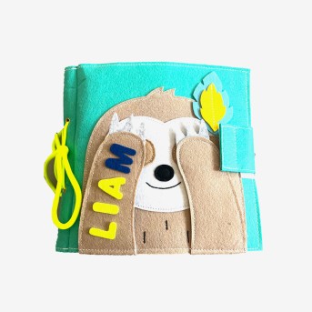 Lightweight educational children's felt activity board