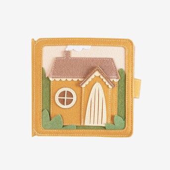 Cartoon eco-friendly children's felt activity board