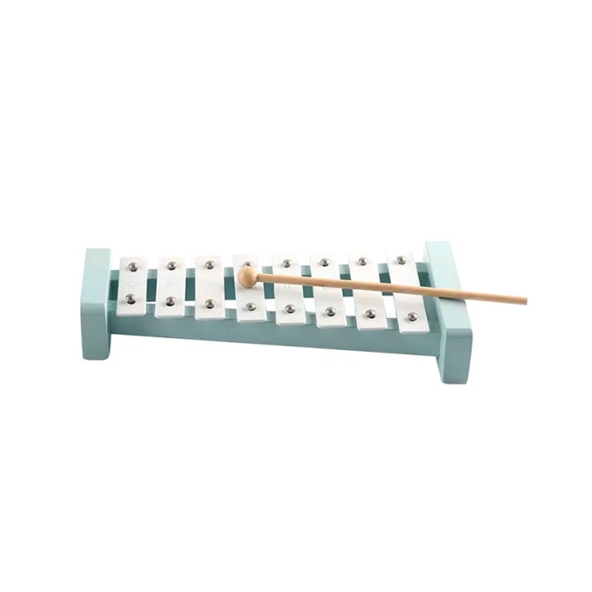 Simple wooden xylophone baby musical toy