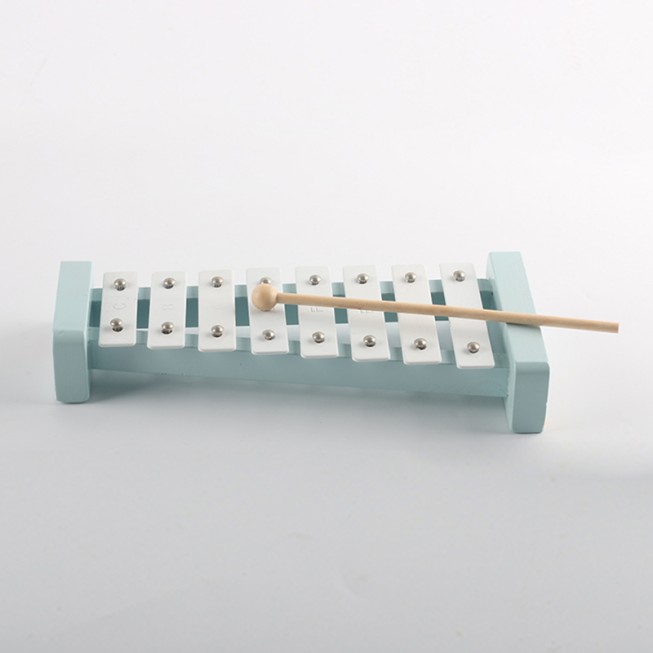 Simple wooden xylophone baby musical toy