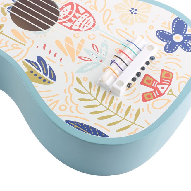 Stylish printed guitar baby musical toy