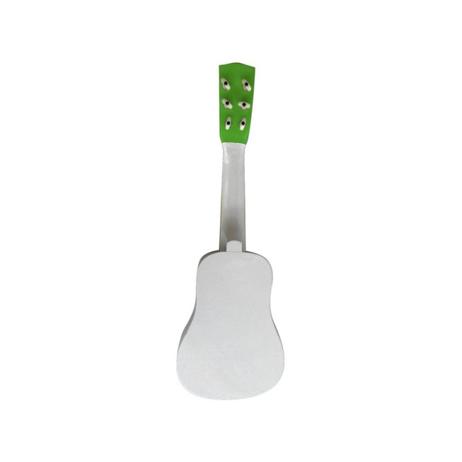 Miniature wooden guitar baby musical toy