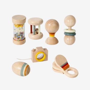 Hearing training music toy set for infants