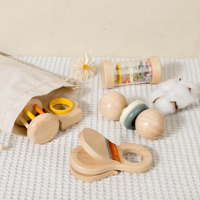 Hearing training music toy set for infants