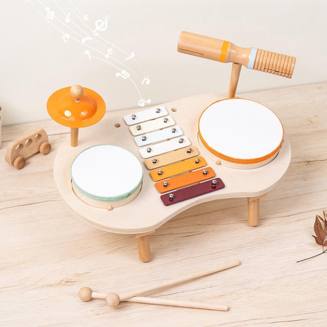 Percussion instrument set for babies - musical toys