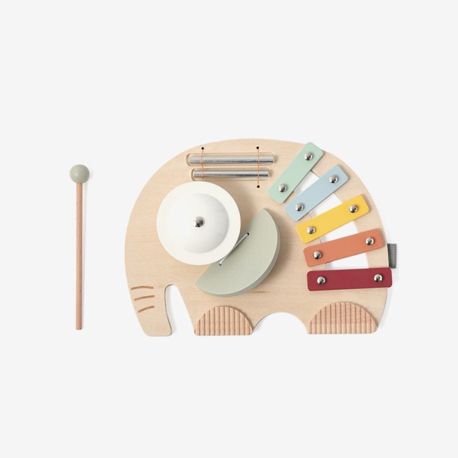 High-quality elephant-shaped baby musical toys