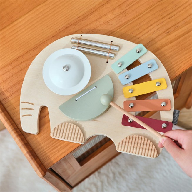 High-quality elephant-shaped baby musical toys