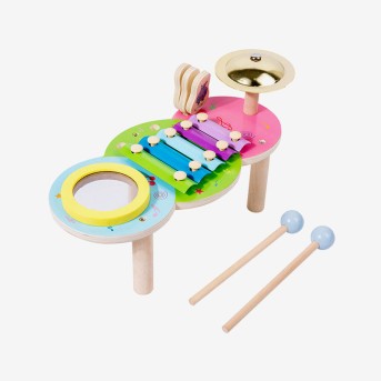 Stylish wooden xylophone baby musical toy