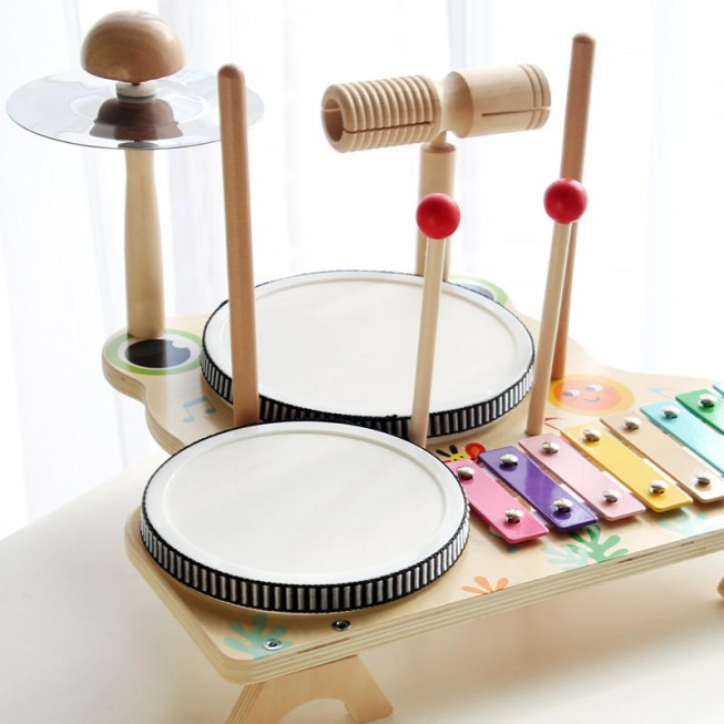 Frog-shaped multifunctional baby musical toy