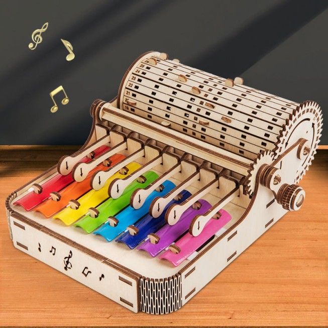 New wooden keyboard piano for babies - musical toy