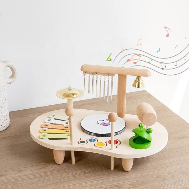 Multifunctional xylophone drum baby musical toy