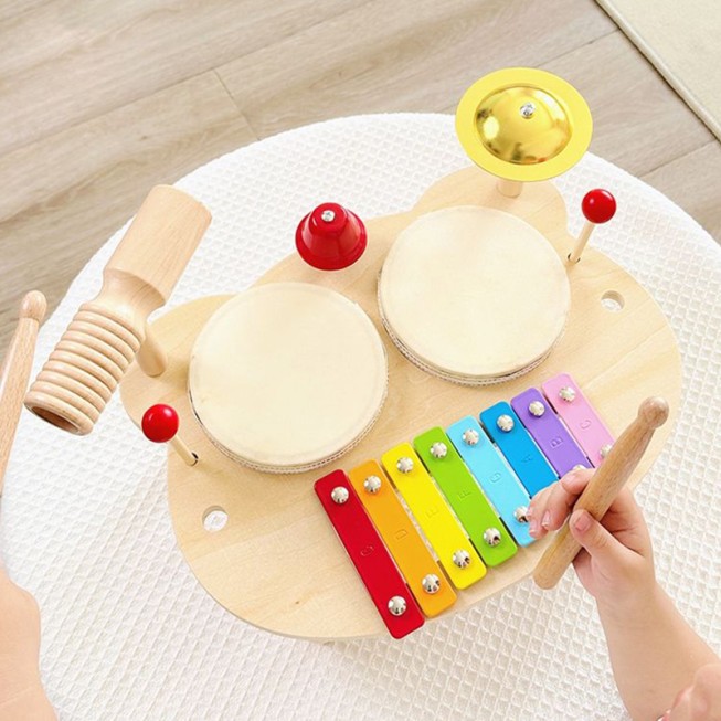 Six-in-one multi-functional baby musical toy