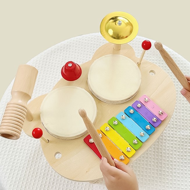 Six-in-one multi-functional baby musical toy