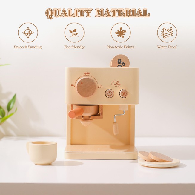 High-quality coffee machine set early education toy