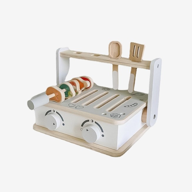 Mini barbecue set early education toy