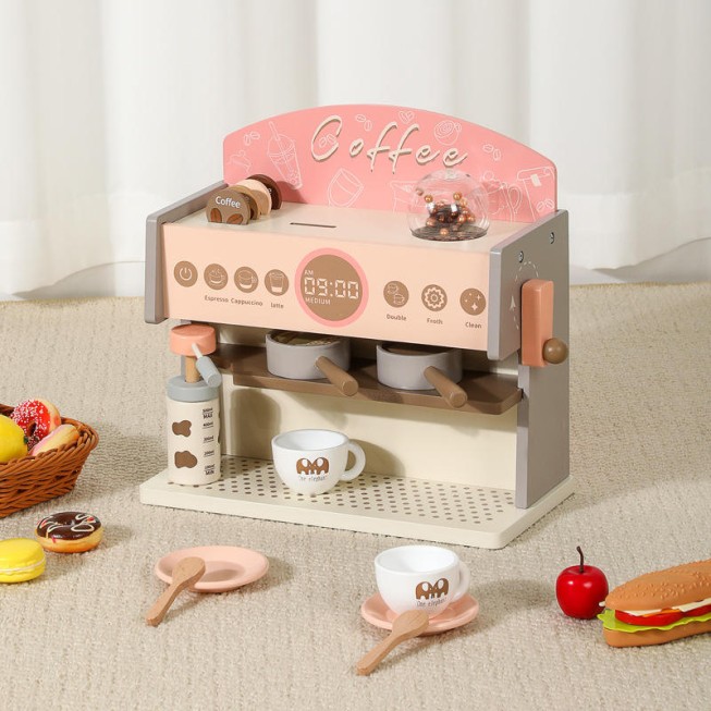 Espresso machine early education toy