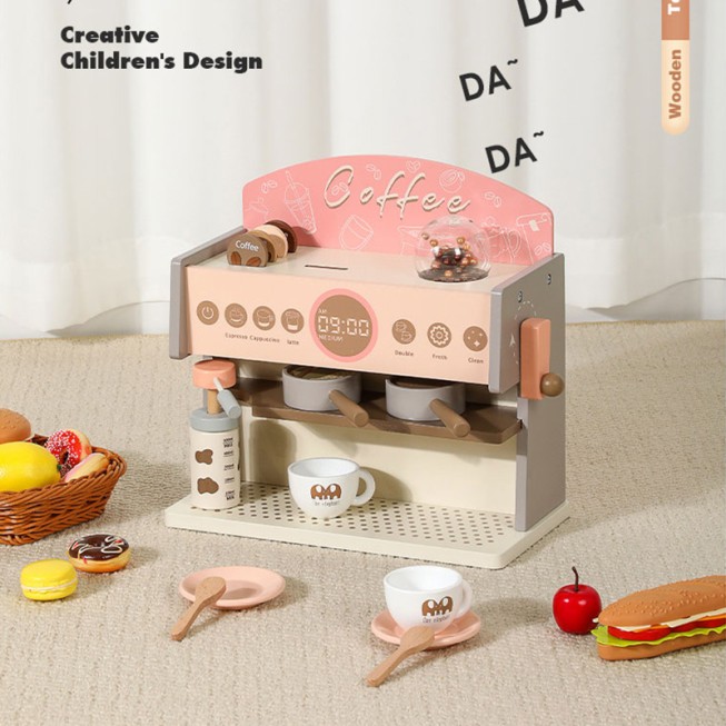 Espresso machine early education toy