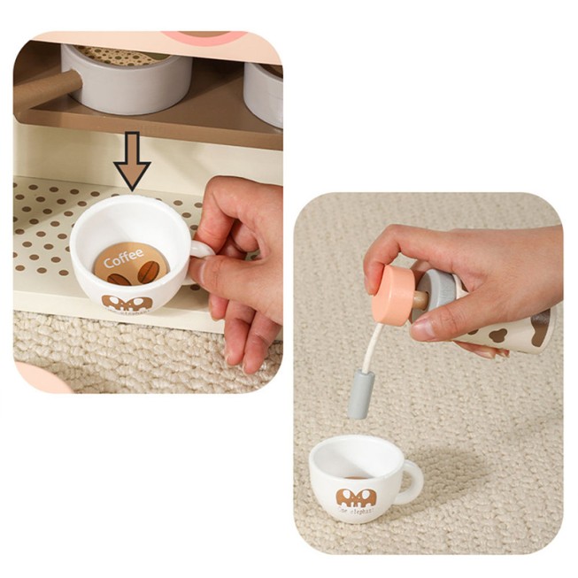 Espresso machine early education toy