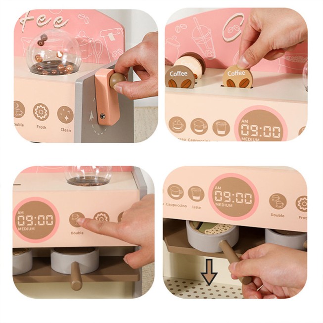Espresso machine early education toy