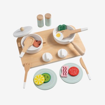 White kitchen playset early education toy