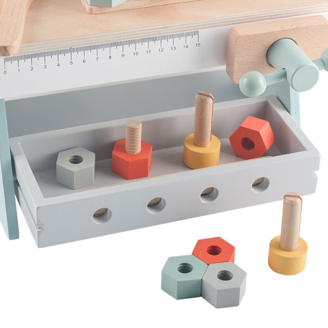 Tool rack set early education toy