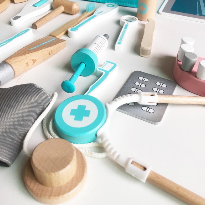 Pretend dentist set early education toy