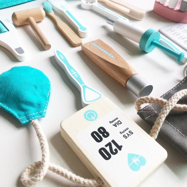 Pretend dentist set early education toy