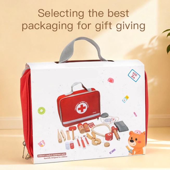 Medical tool set early education toy