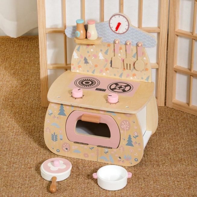 Kitchen stove set early education toys
