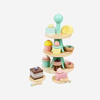 Dessert cake stand early education toy