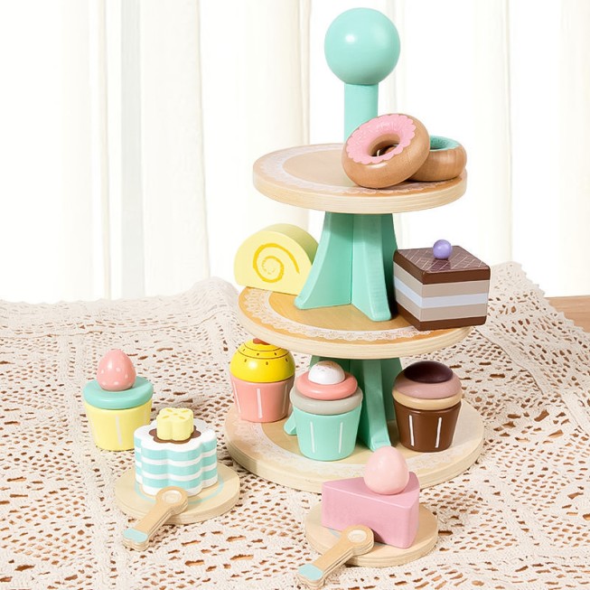 Dessert cake stand early education toy