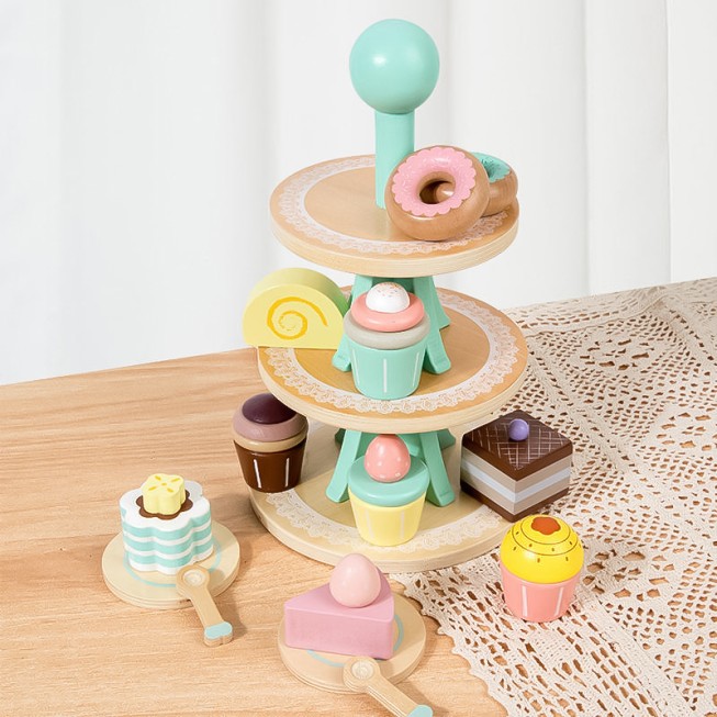 Dessert cake stand early education toy