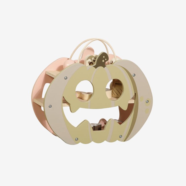 Halloween pumpkin dessert stand early education toy