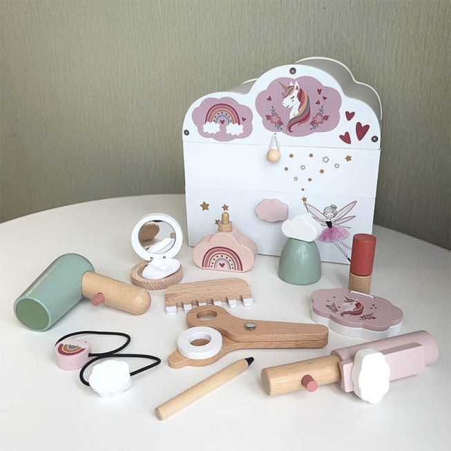 Stylish makeup kit early education toy