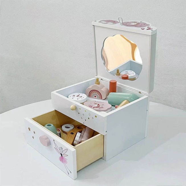 Stylish makeup kit early education toy
