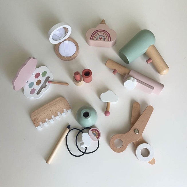 Stylish makeup kit early education toy