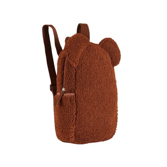 Cute bear ear plush children's backpack