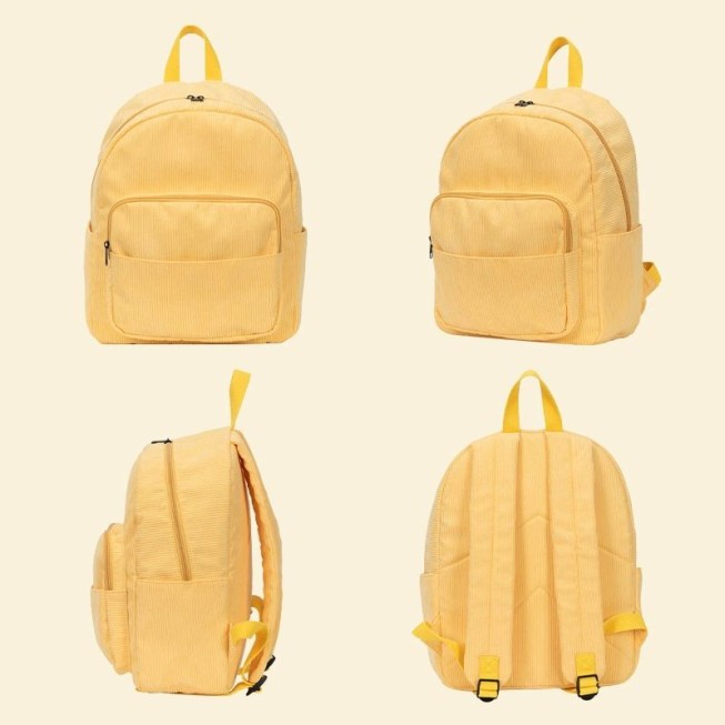 Mini corduroy children's backpack
