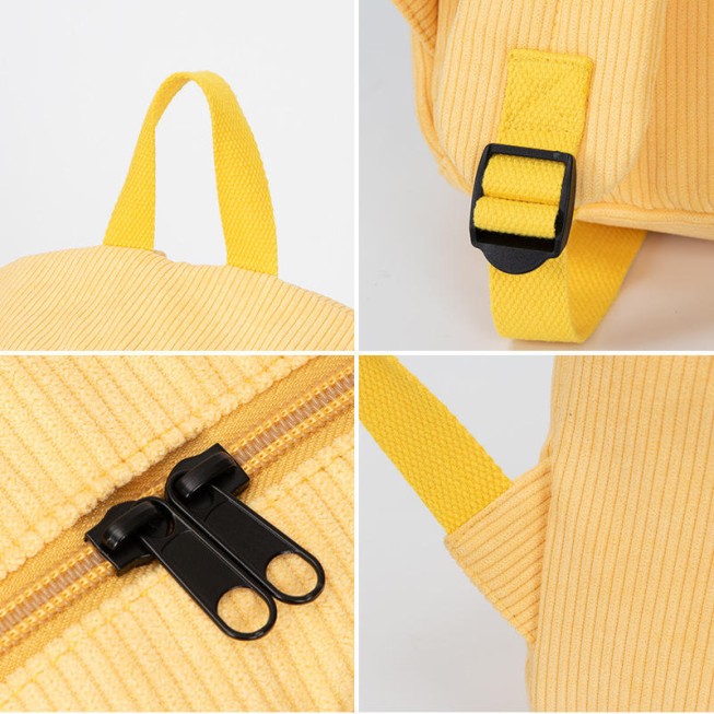 Mini corduroy children's backpack