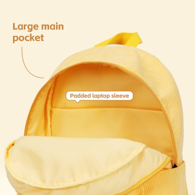 Mini corduroy children's backpack