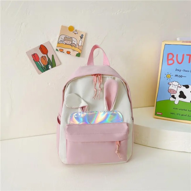 Stylish rabbit-ear children's backpack