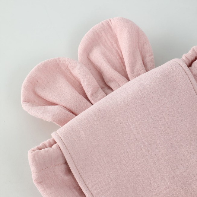 Pink mini drawstring children's backpack