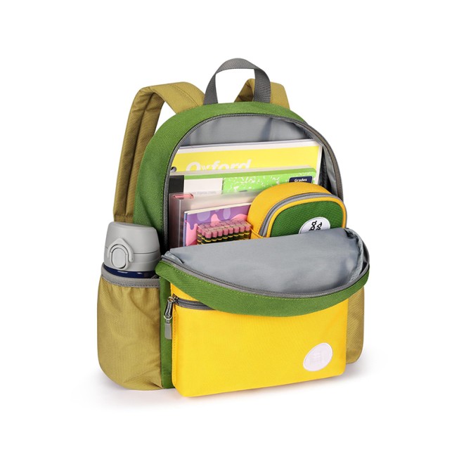 Mini color-block children's backpack