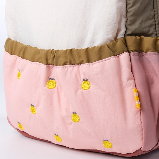 Comfortable and cute embroidered children's backpack