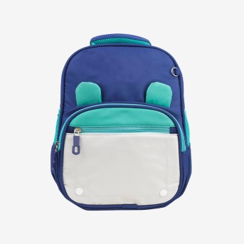 Blue comfortable and durable children's backpack
